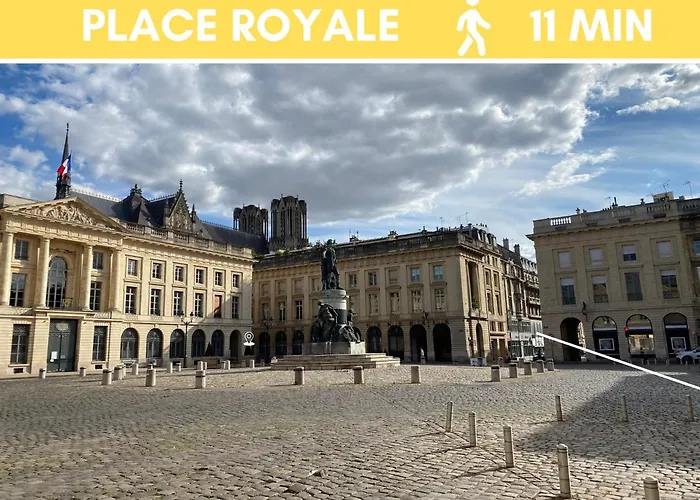 Le Remois - T2 - Renove - Parking - Cour Privative - Wifi Reims