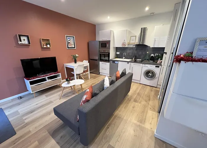 Apartment Le Remois - T2 - Renove - Parking - Cour Privative - Wifi Reims