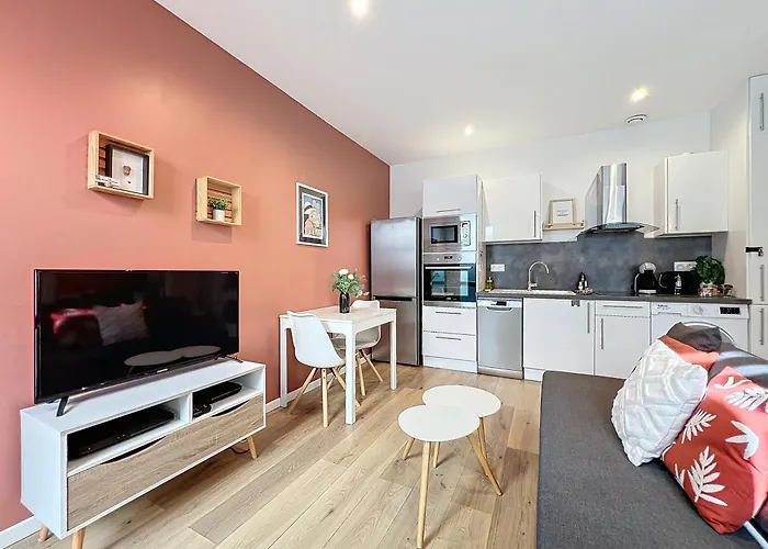 Le Remois - T2 - Renove - Parking - Cour Privative - Wifi * Reims